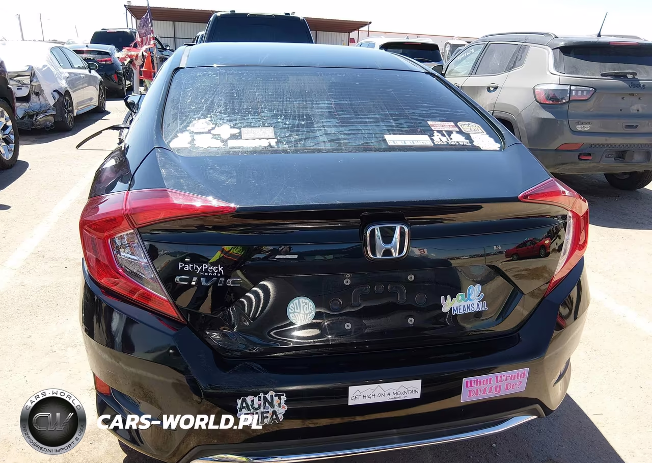 2019 Honda Civic Lx VIN:19XFC2F64KE002076 - 16