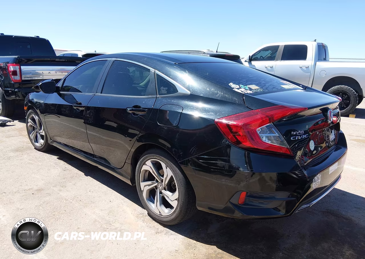 2019 Honda Civic Lx VIN:19XFC2F64KE002076 - 3