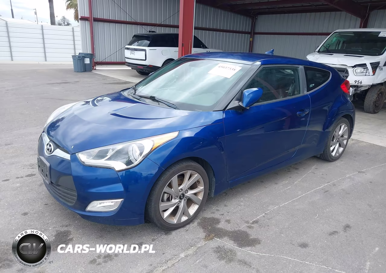 2017 Hyundai Veloster VIN:KMHTC6AD0HU319598 - 2