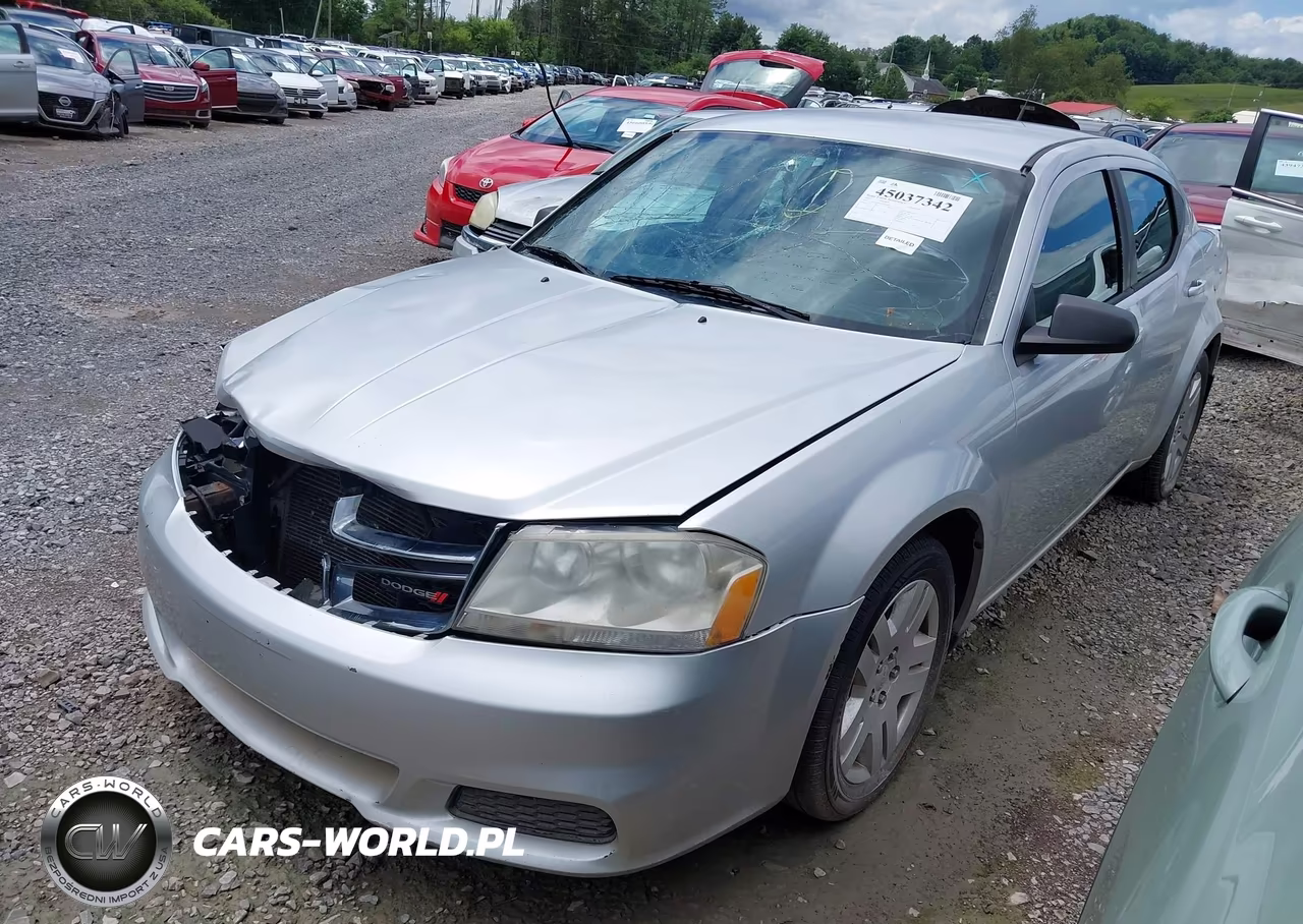 2012 Dodge Avenger Se VIN:1C3CDZAB5CN142426 - 2