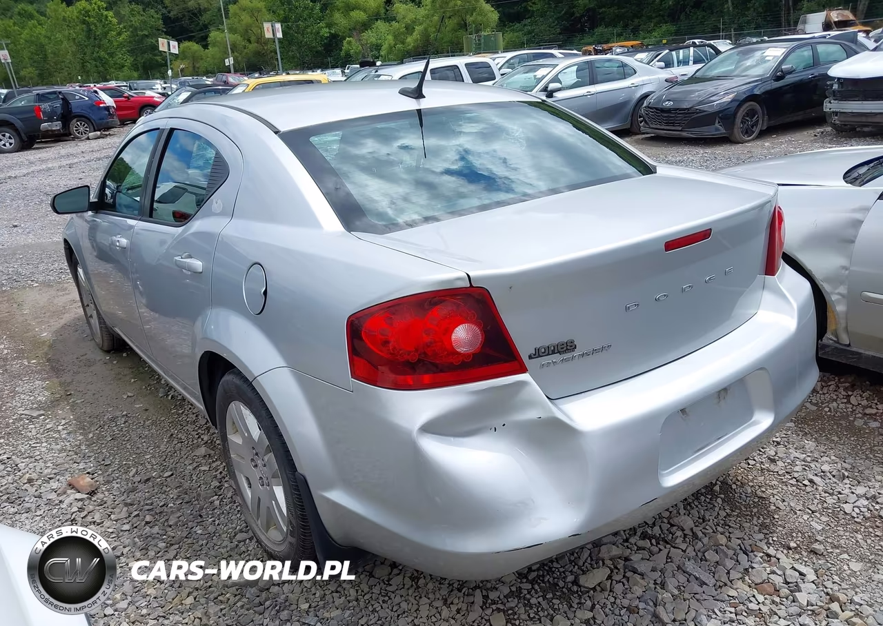 2012 Dodge Avenger Se VIN:1C3CDZAB5CN142426 - 3