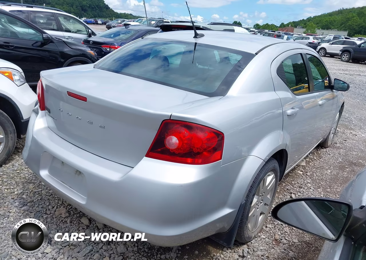 2012 Dodge Avenger Se VIN:1C3CDZAB5CN142426 - 4
