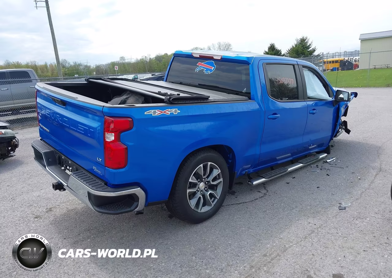 2025 Chevrolet Silverado 1500 4Wd Short Bed Lt With 2Fl VIN:1GCPKKEK1SZ327486 - 4