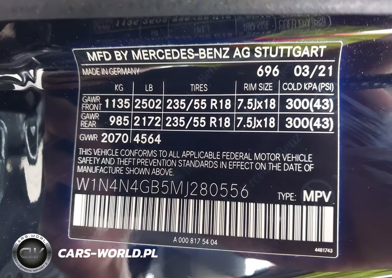 2021 Mercedes-Benz Gla 250 VIN:W1N4N4GB5MJ280556 - 9