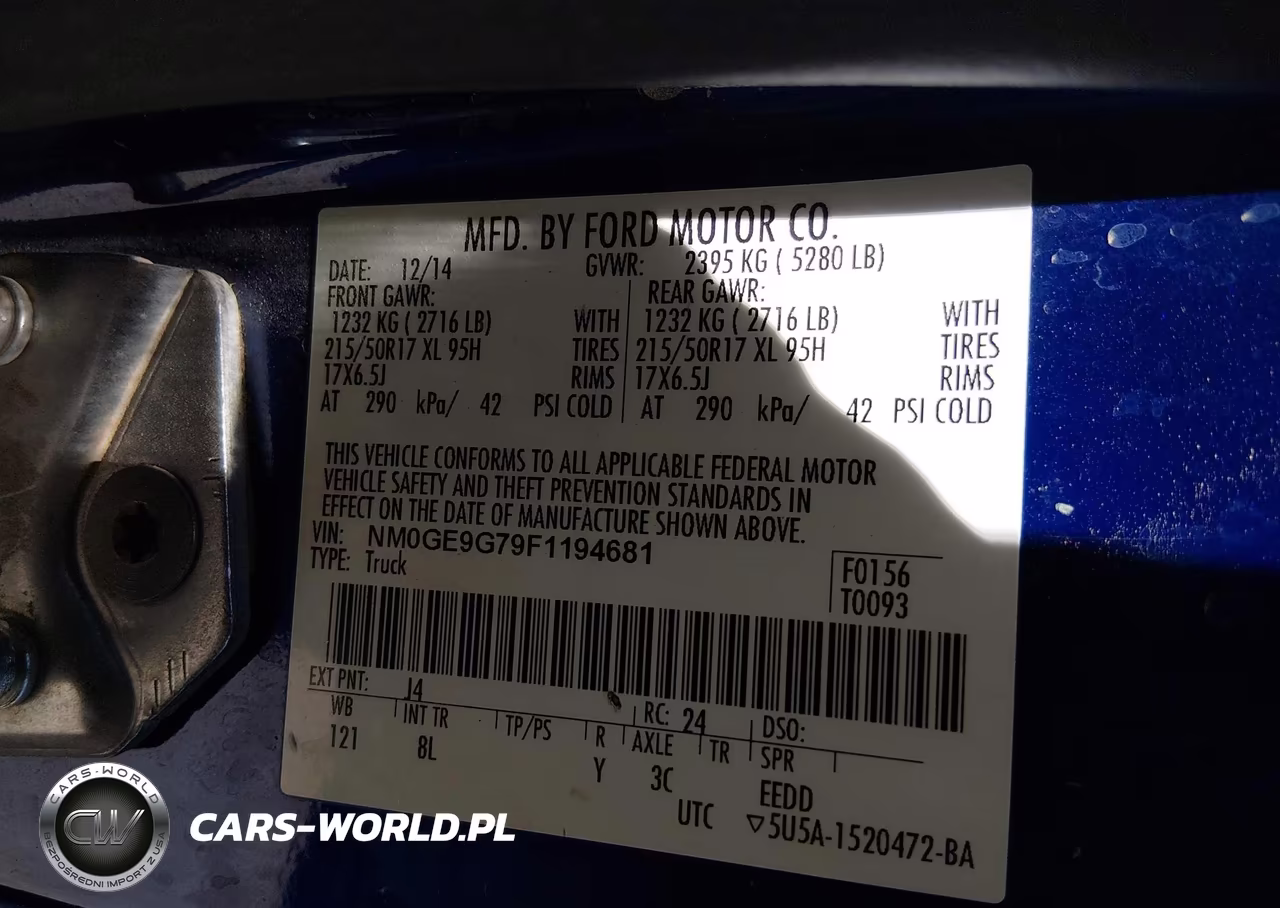 2015 Ford Transit Connect Titanium VIN:NM0GE9G79F1194681 - 9