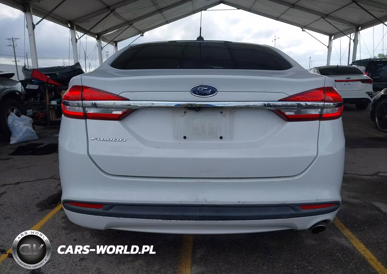 2017 Ford Fusion S VIN:3FA6P0G71HR330403 - 16