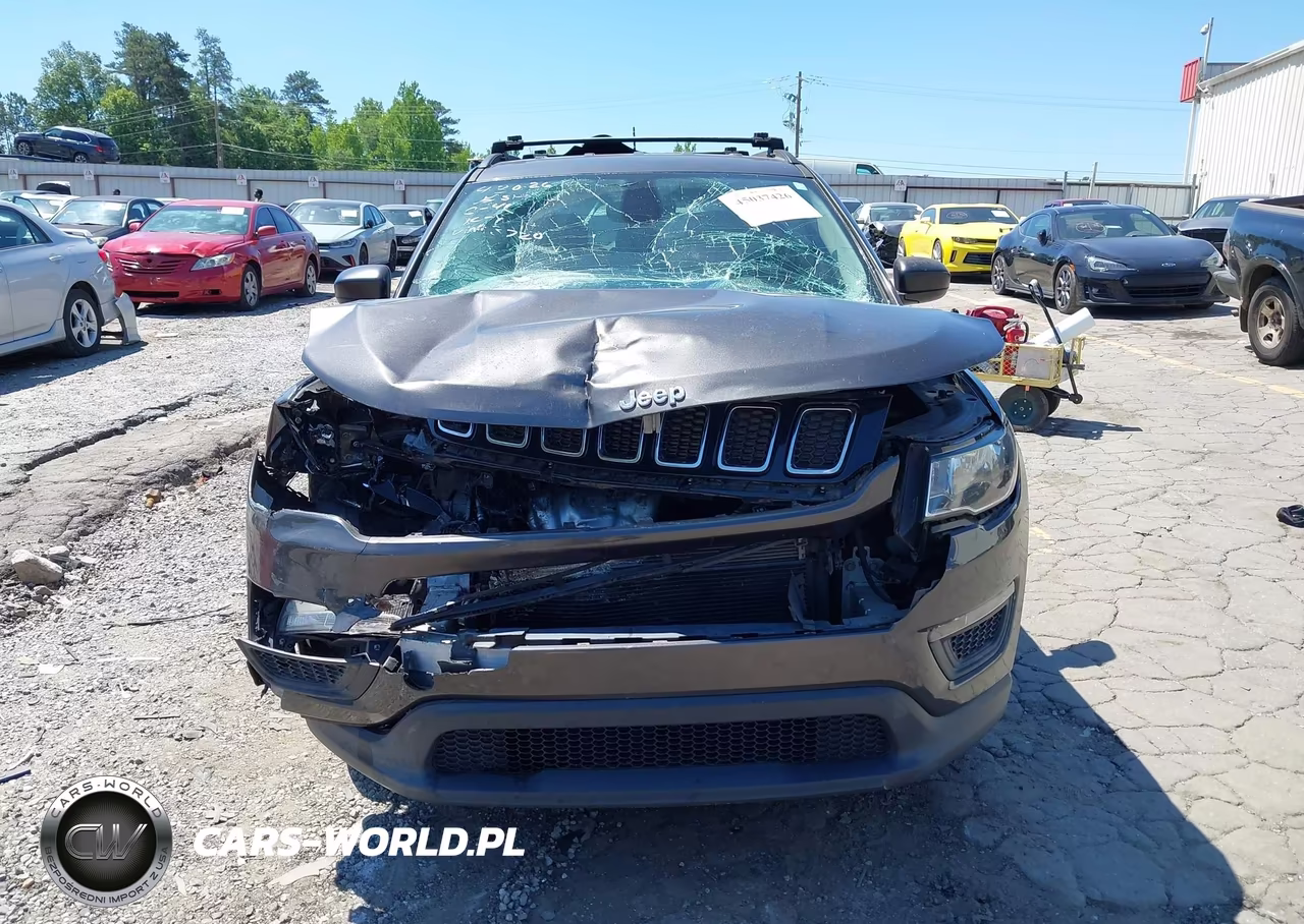 2018 Jeep Compass Sport Fwd VIN:3C4NJCAB5JT133720 - 12