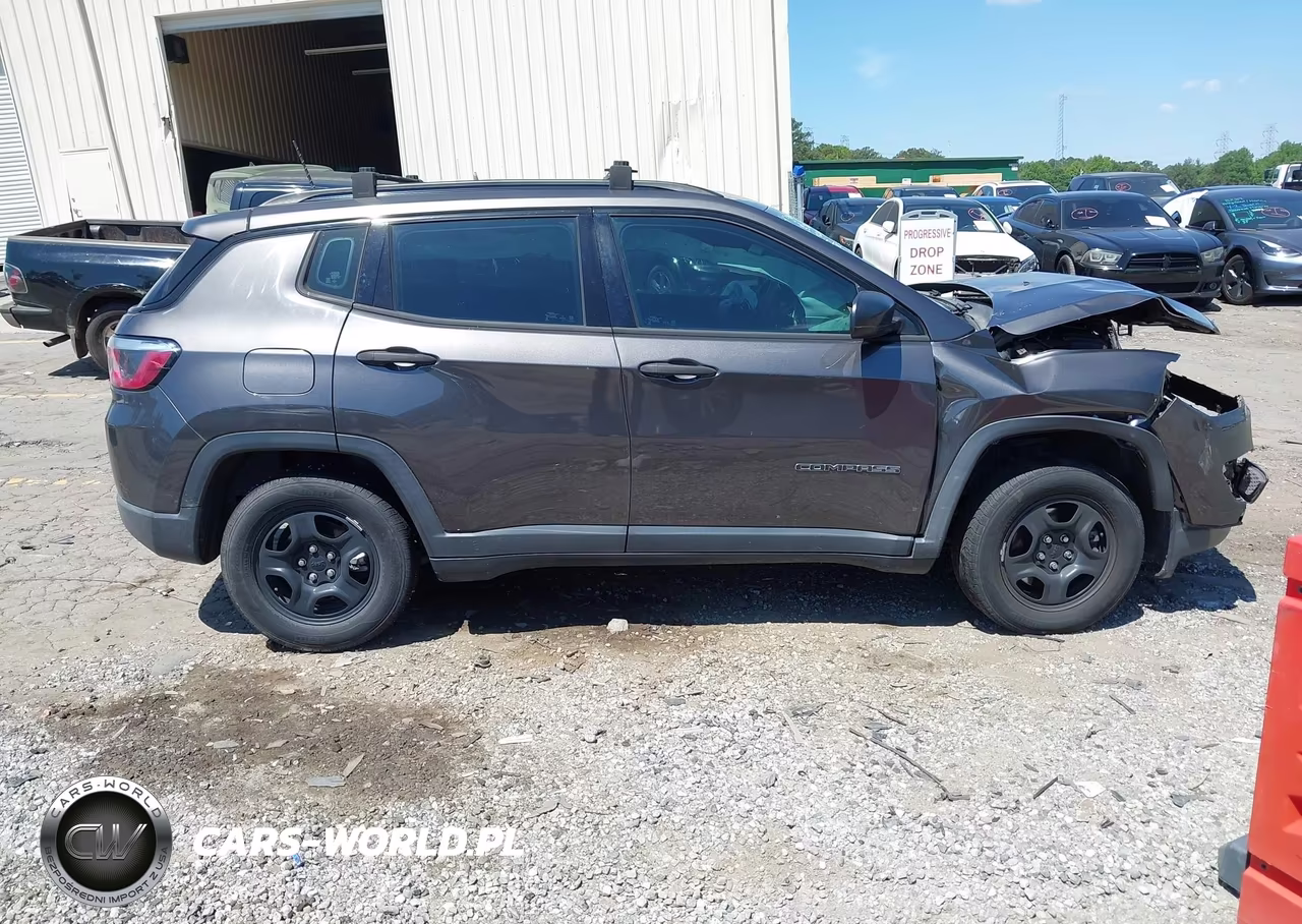 2018 Jeep Compass Sport Fwd VIN:3C4NJCAB5JT133720 - 13