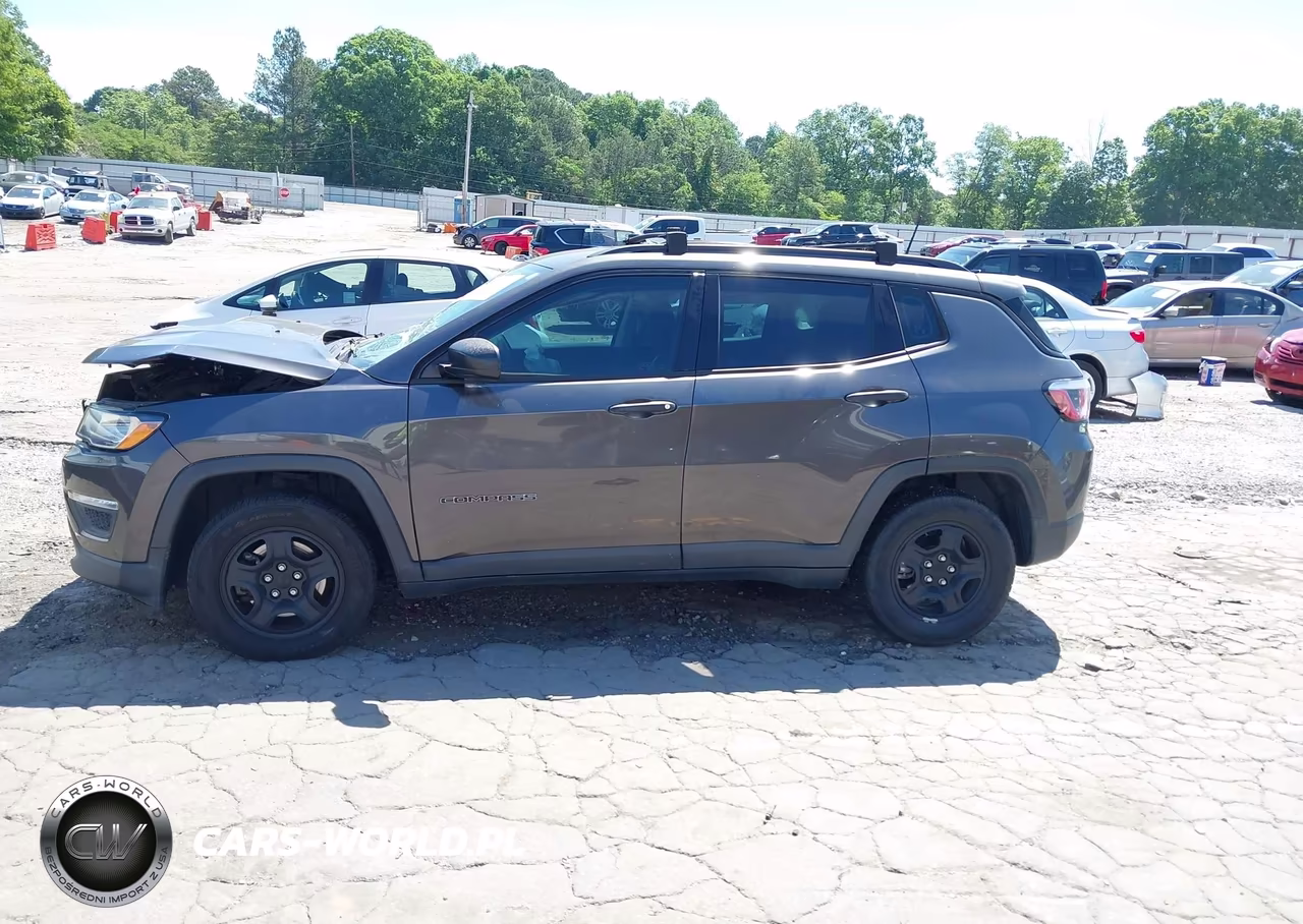 2018 Jeep Compass Sport Fwd VIN:3C4NJCAB5JT133720 - 14