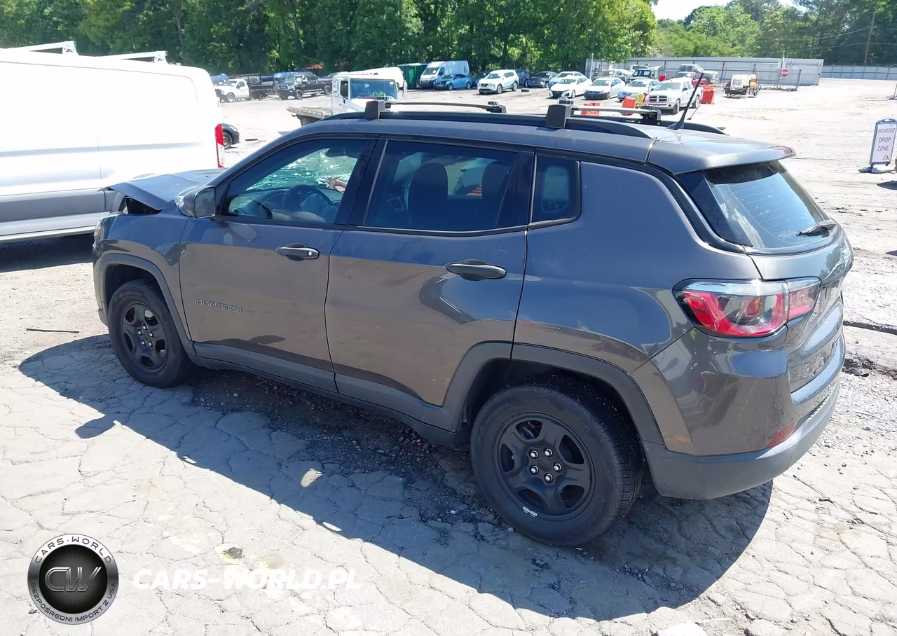 2018 Jeep Compass Sport Fwd VIN:3C4NJCAB5JT133720 - 3