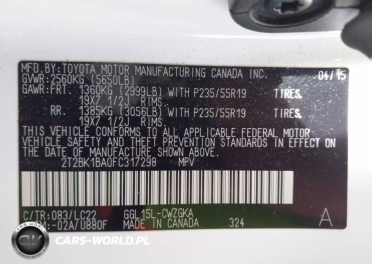 2015 Lexus Rx 350 F Sport VIN:2T2BK1BA0FC317298 - 9
