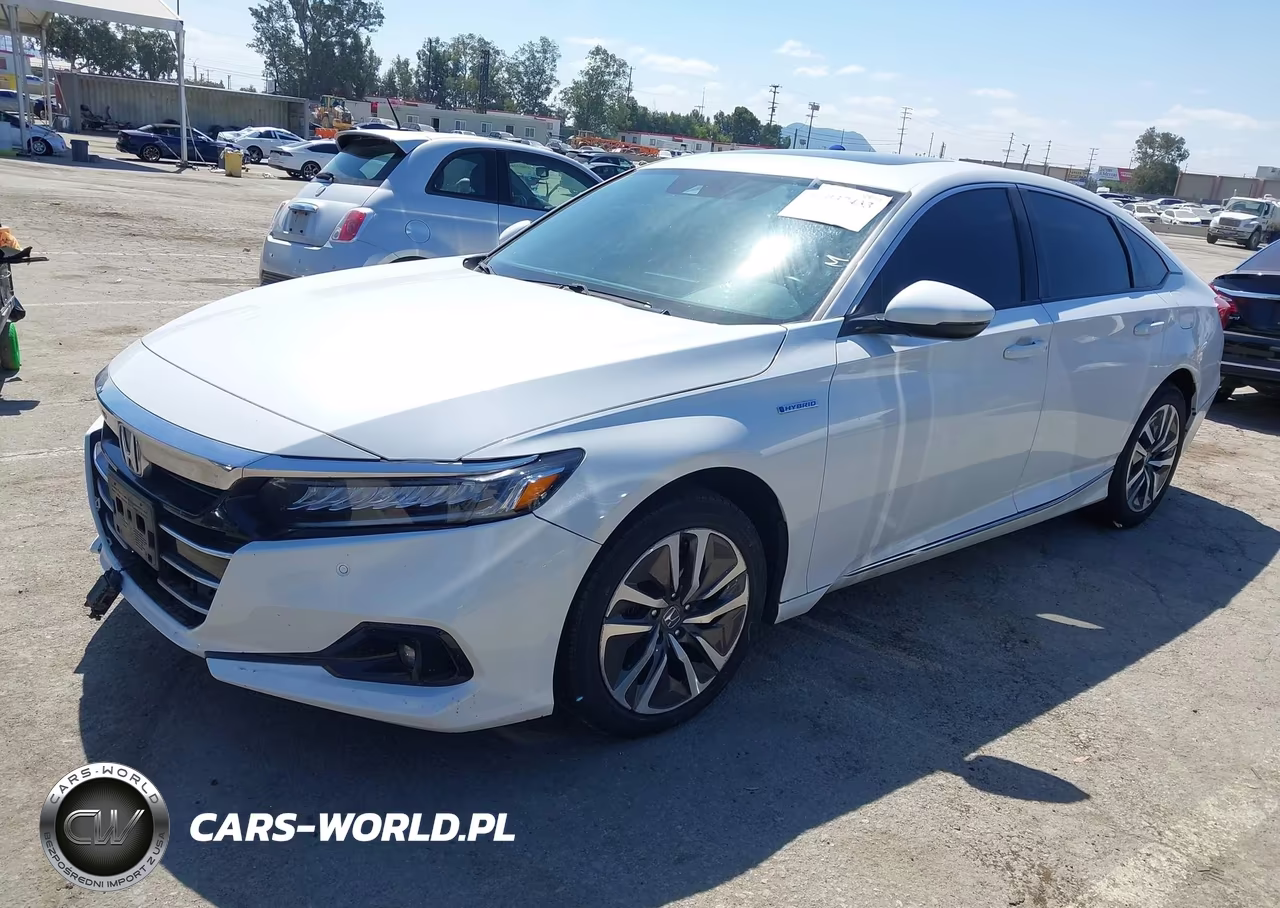 2021 Honda Accord Hybrid Ex-L VIN:1HGCV3F53MA007674 - 2