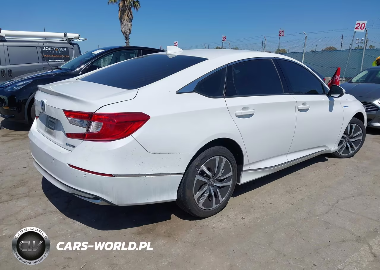 2021 Honda Accord Hybrid Ex-L VIN:1HGCV3F53MA007674 - 4