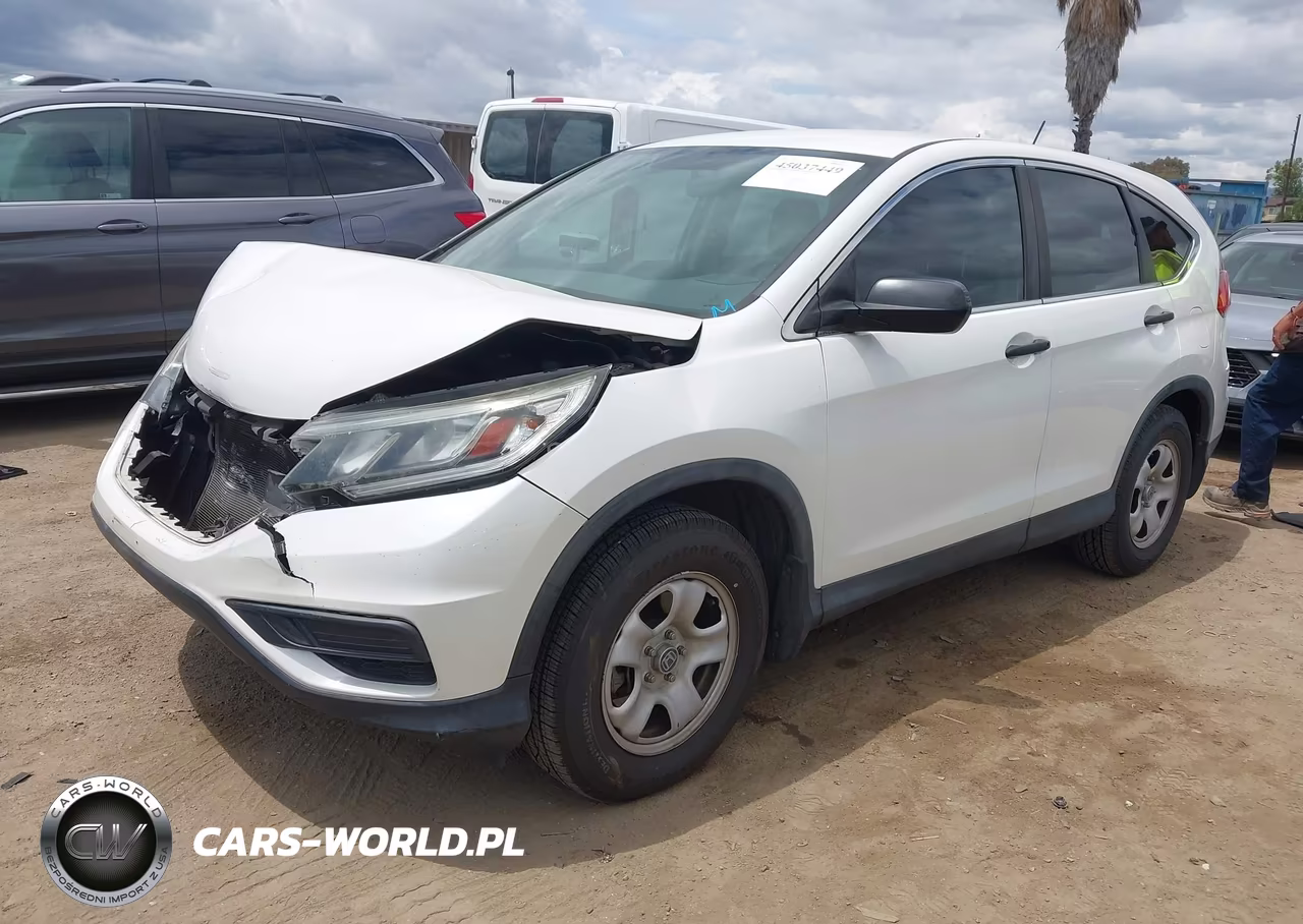 2016 Honda Cr-V Lx VIN:5J6RM3H39GL020102 - 2