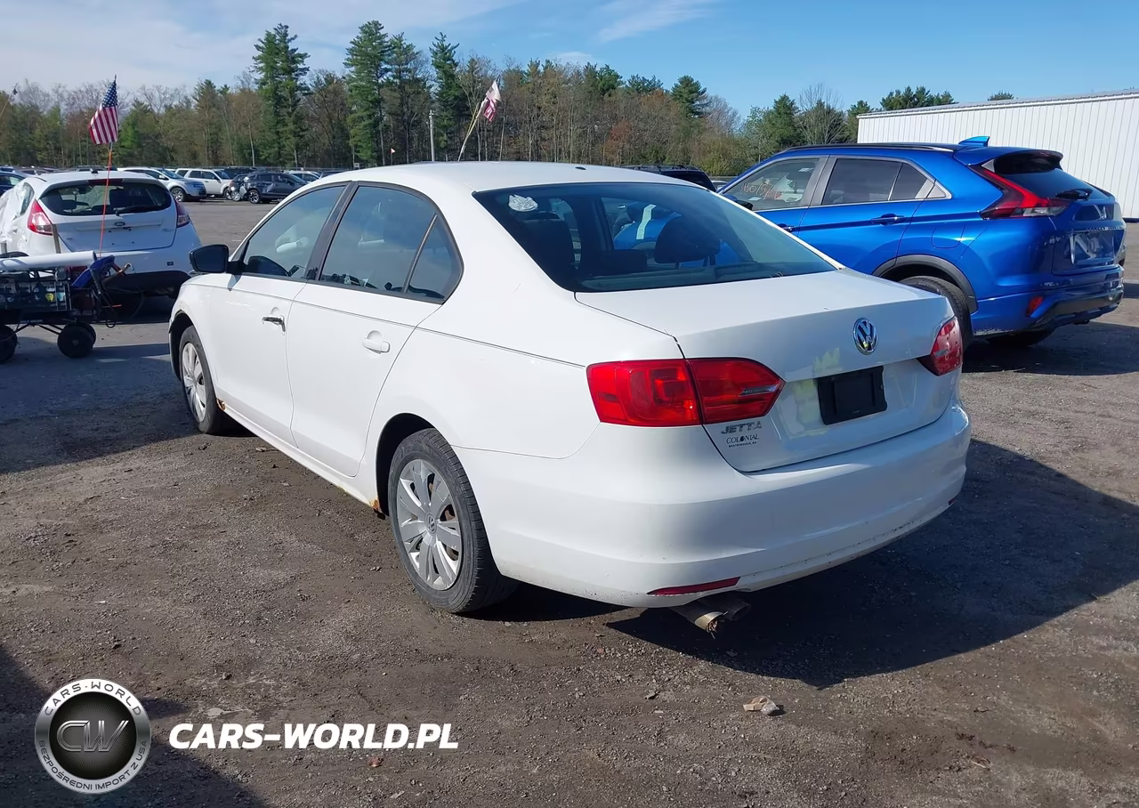 2011 Volkswagen Jetta 2.0L S VIN:3VW2K7AJ1BM092736 - 3