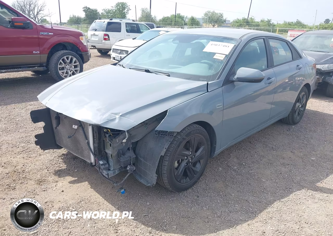 2022 Hyundai Elantra Sel VIN:KMHLS4AG8NU216958 - 2