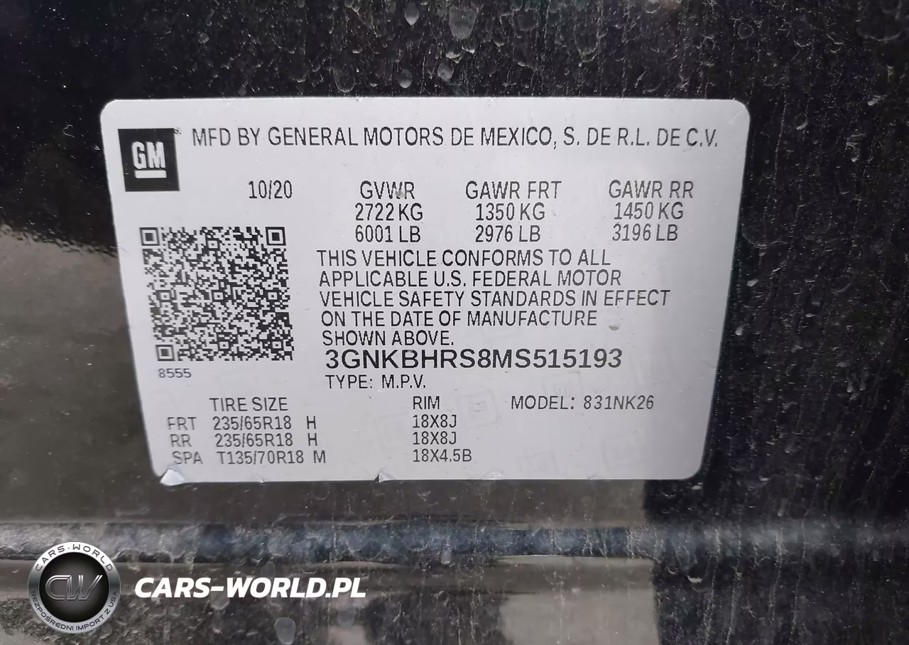 2021 Chevrolet Blazer Awd 2Lt VIN:3GNKBHRS8MS515193 - 9