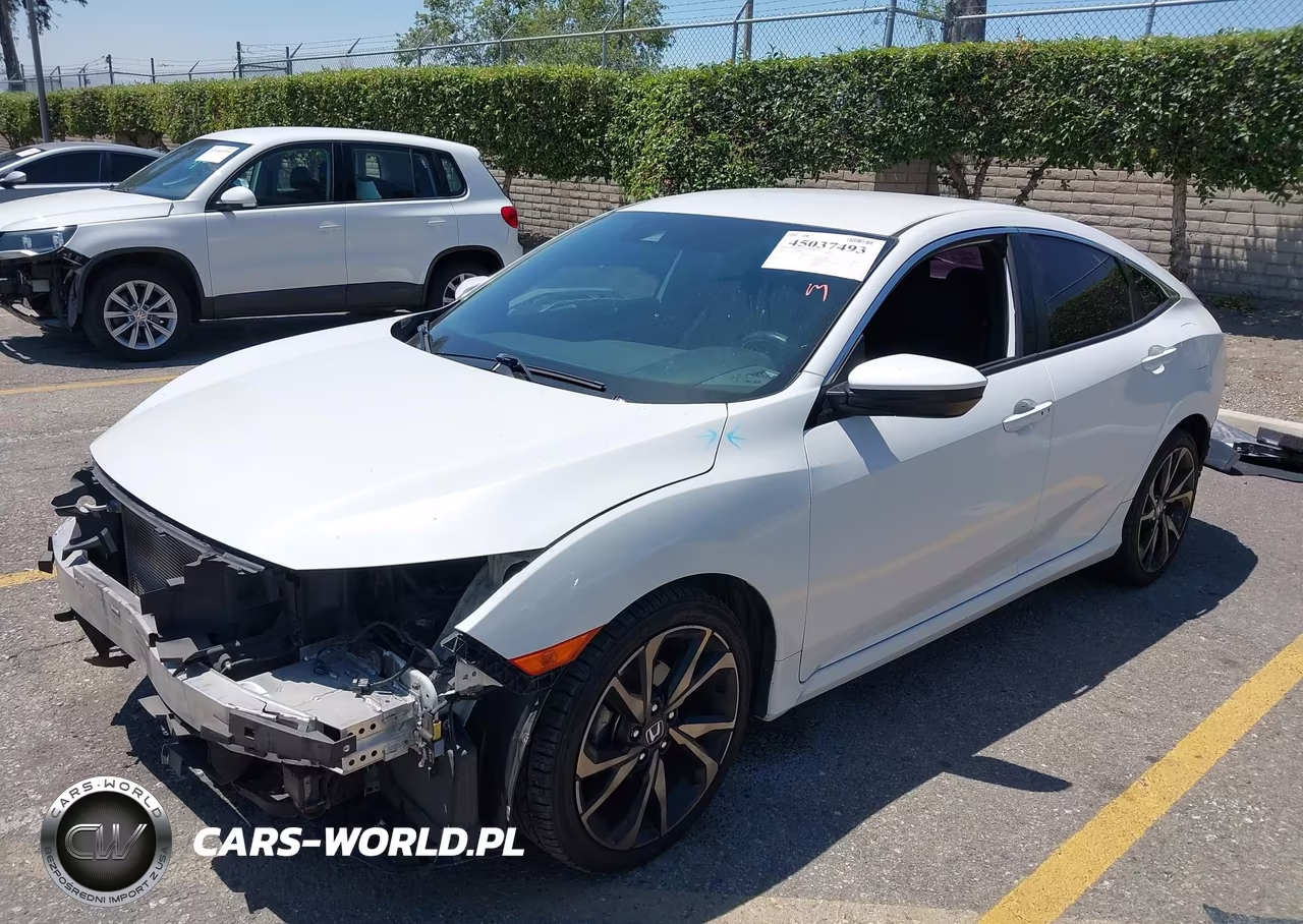 2019 Honda Civic Sport VIN:2HGFC2F89KH576244 - 2