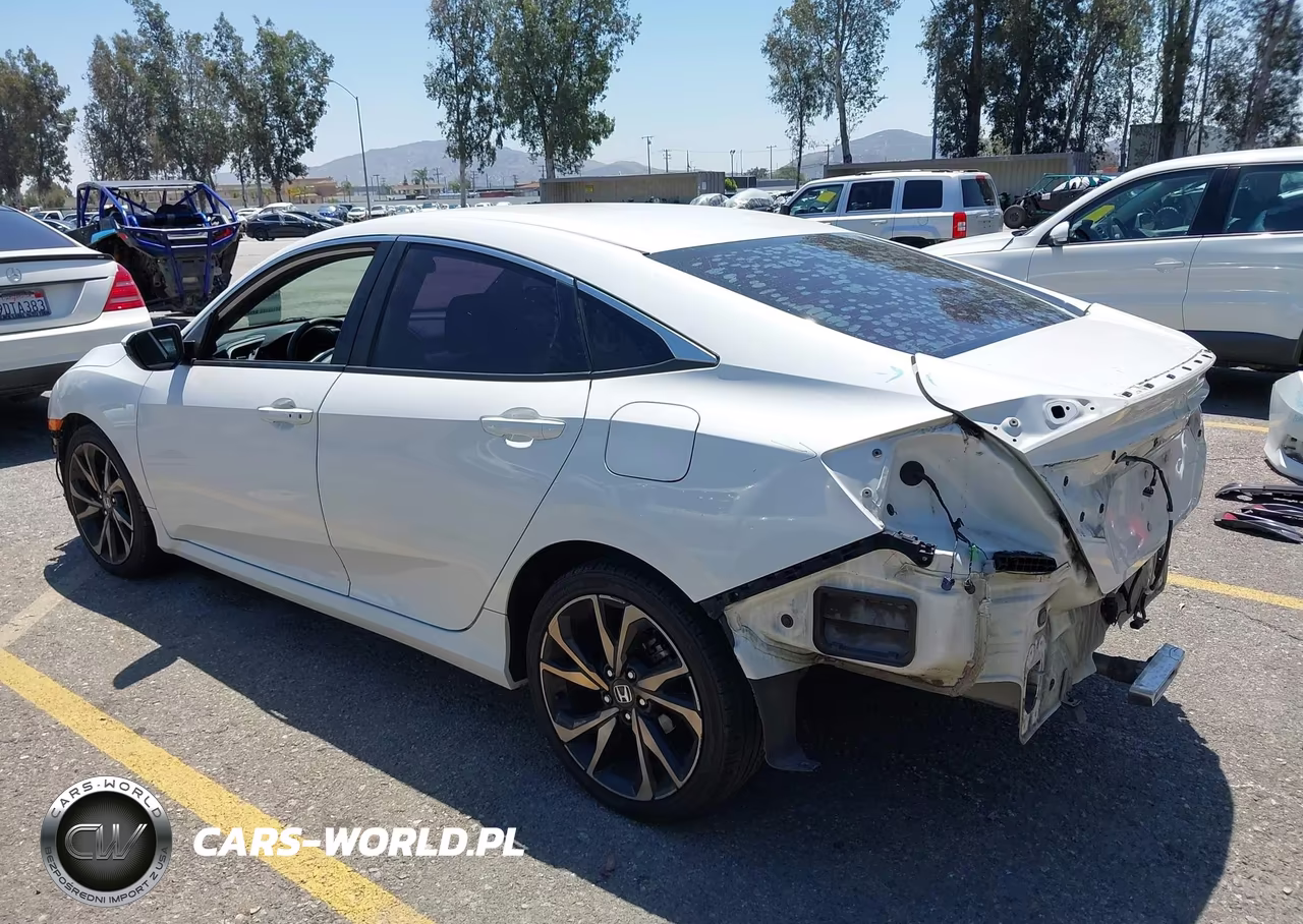 2019 Honda Civic Sport VIN:2HGFC2F89KH576244 - 3