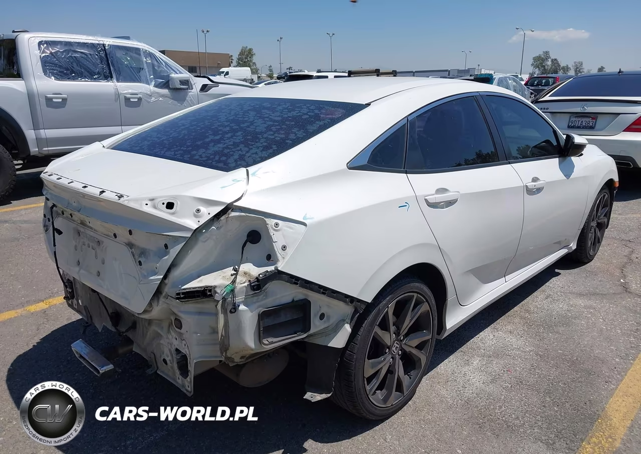 2019 Honda Civic Sport VIN:2HGFC2F89KH576244 - 4