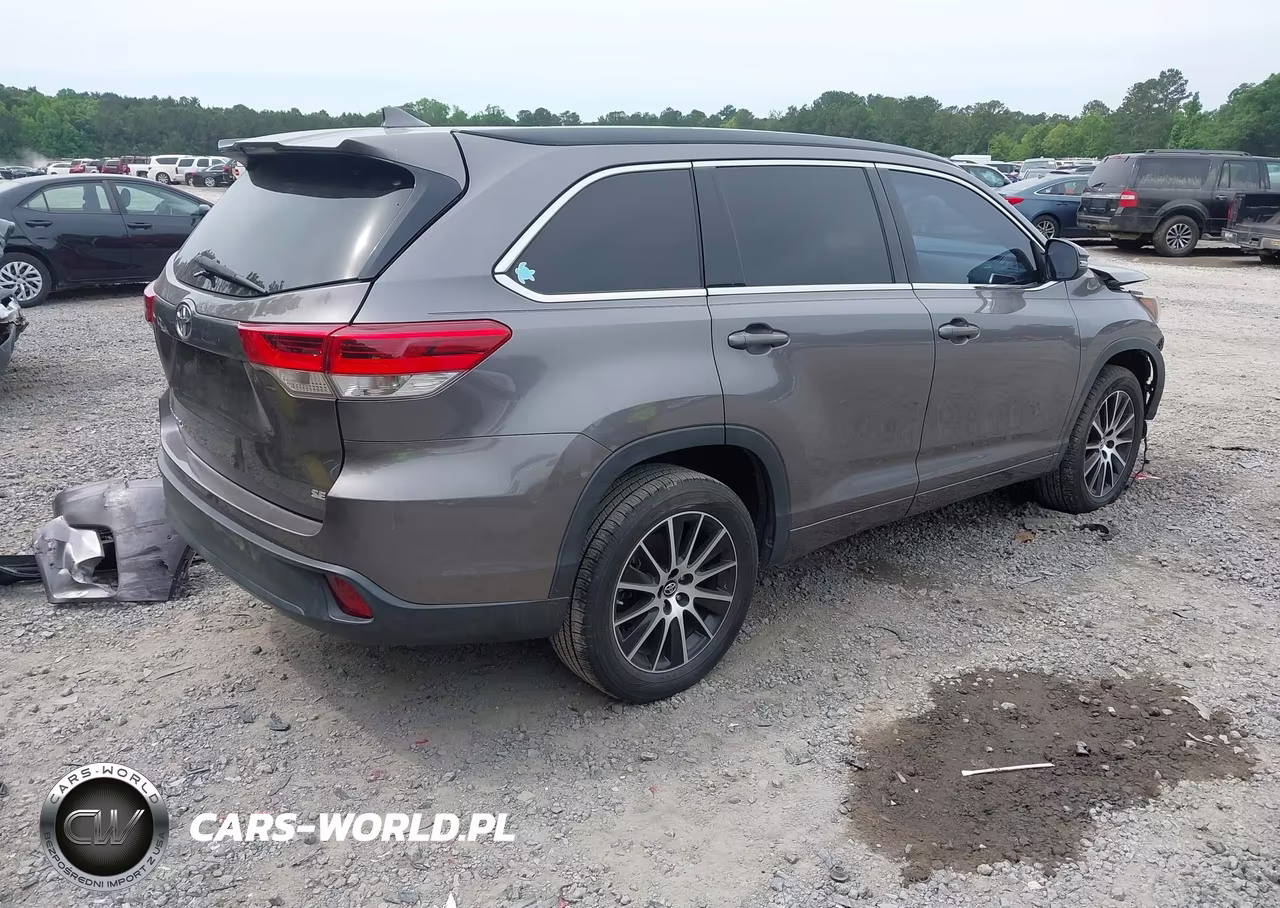 2017 Toyota Highlander Se VIN:5TDKZRFH2HS520371 - 4