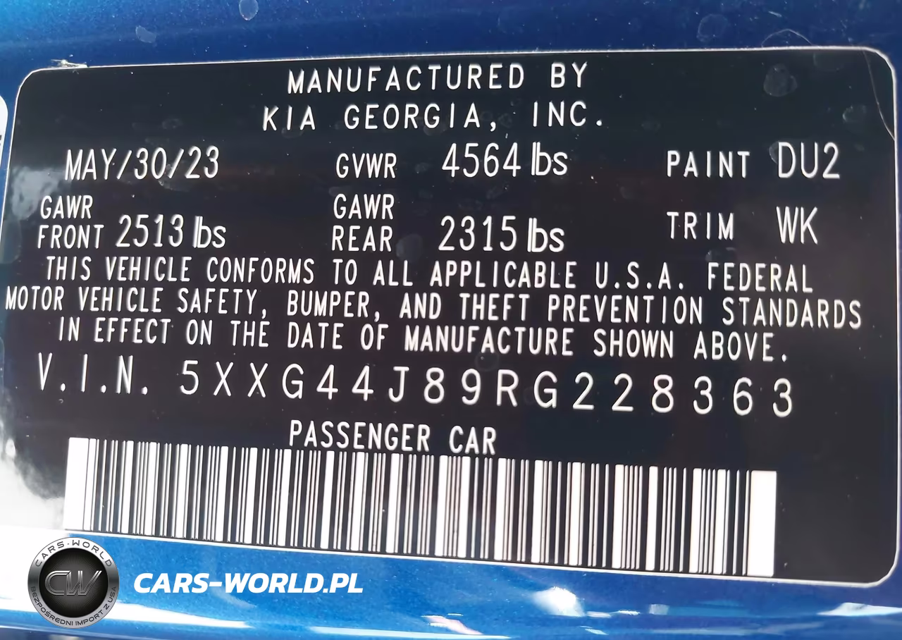 2024 Kia K5 Gt VIN:5XXG44J89RG228363 - 9