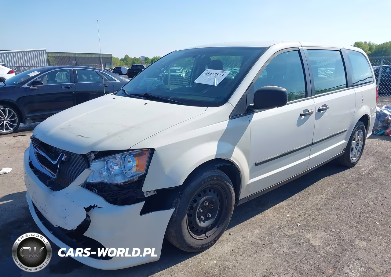 2013 Dodge Grand Caravan American Value Pkg VIN:2C4RDGBG9DR562263 - 2