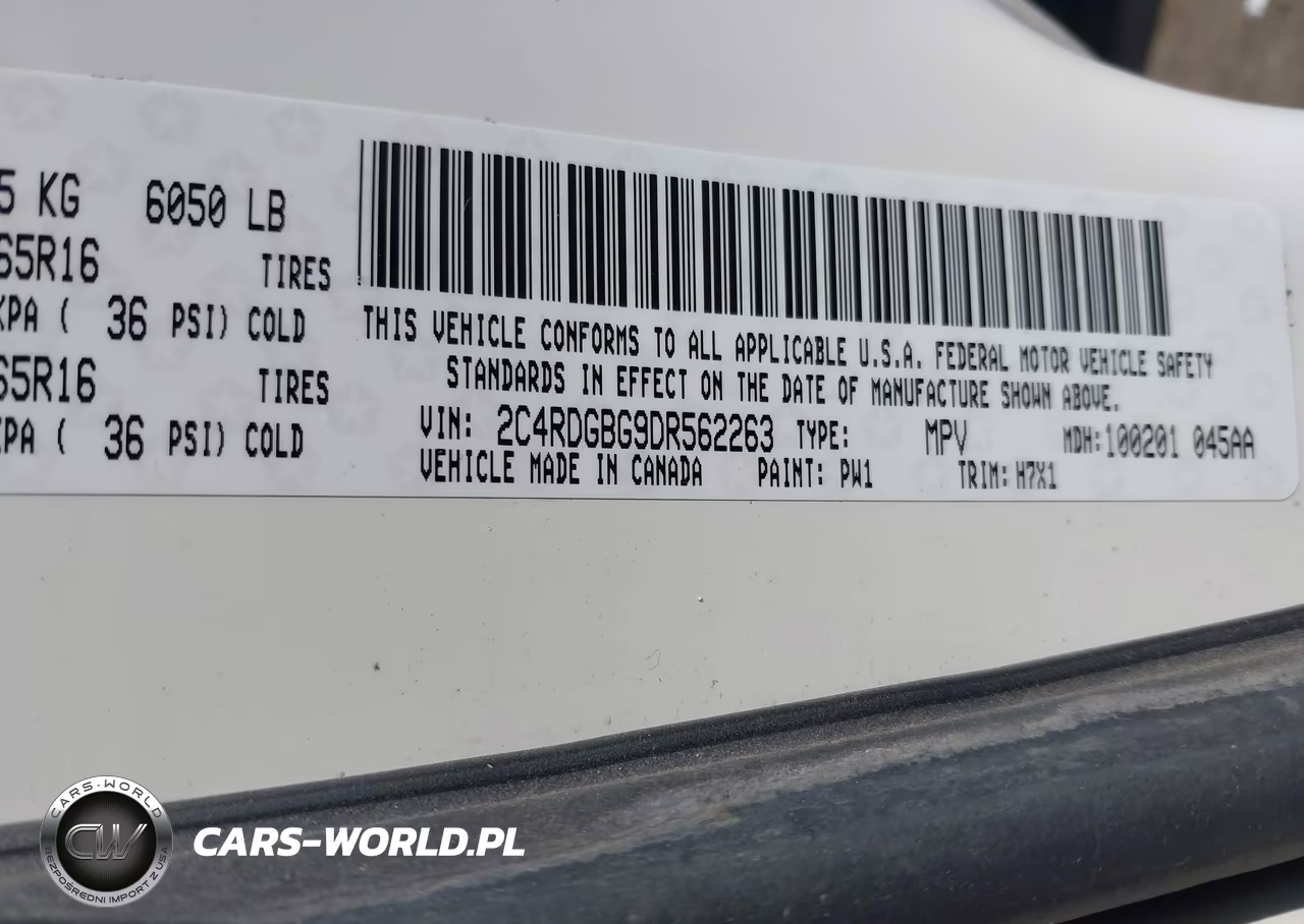 2013 Dodge Grand Caravan American Value Pkg VIN:2C4RDGBG9DR562263 - 9