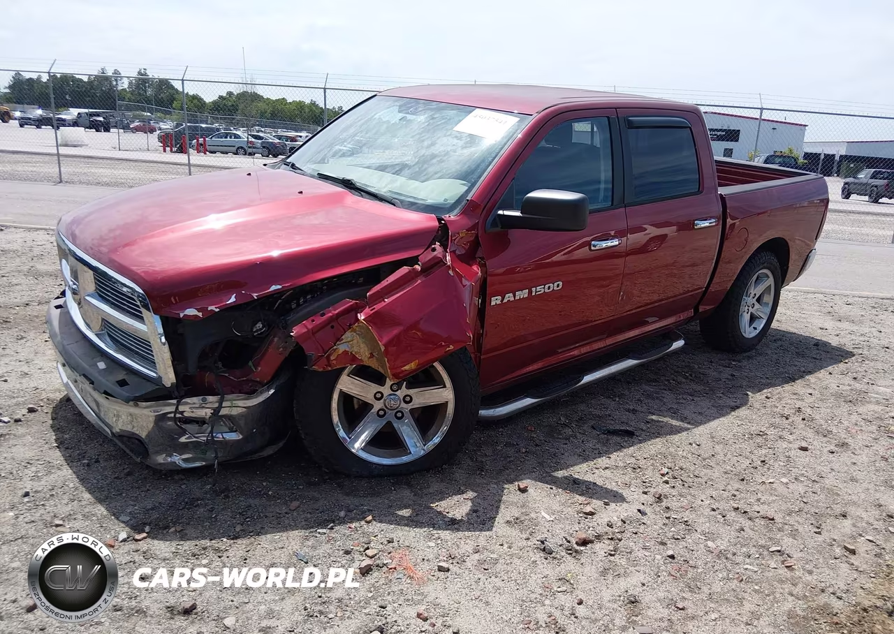 2012 Ram 1500 Slt VIN:1C6RD7LT1CS314606 - 2