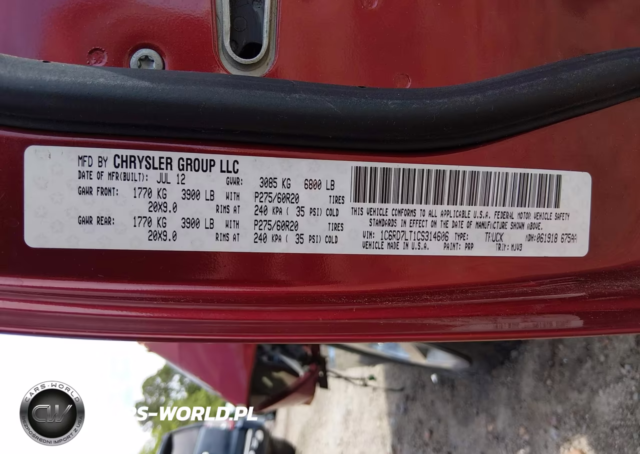 2012 Ram 1500 Slt VIN:1C6RD7LT1CS314606 - 9