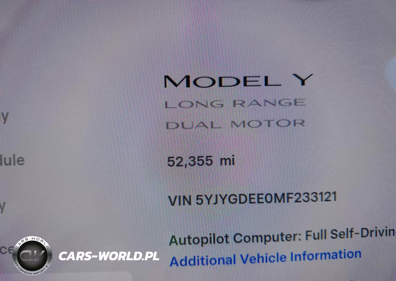 2021 Tesla Model Y Long Range Dual Motor All-Wheel Drive VIN:5YJYGDEE0MF233121 - 16