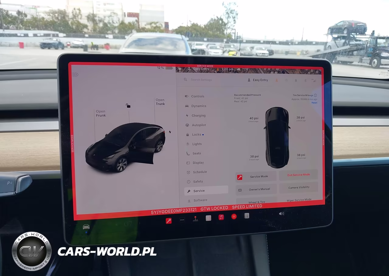 2021 Tesla Model Y Long Range Dual Motor All-Wheel Drive VIN:5YJYGDEE0MF233121 - 19