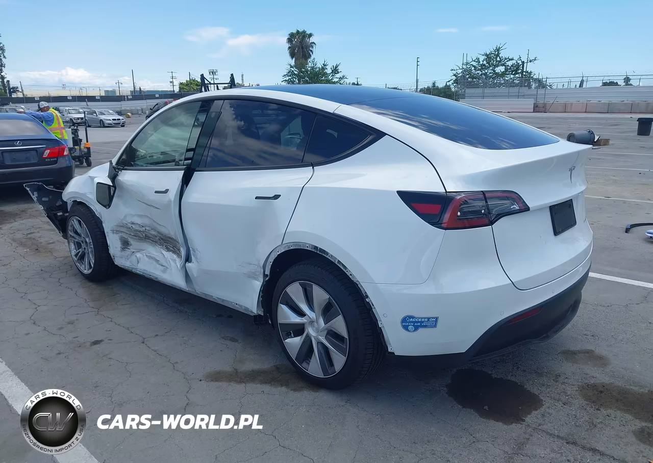 2021 Tesla Model Y Long Range Dual Motor All-Wheel Drive VIN:5YJYGDEE0MF233121 - 3