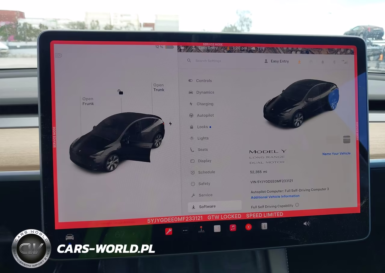 2021 Tesla Model Y Long Range Dual Motor All-Wheel Drive VIN:5YJYGDEE0MF233121 - 7