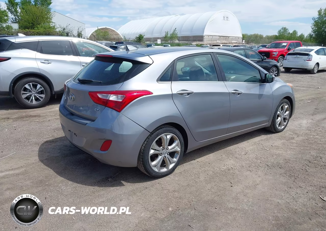 2013 Hyundai Elantra Gt VIN:KMHD35LE2DU104917 - 4