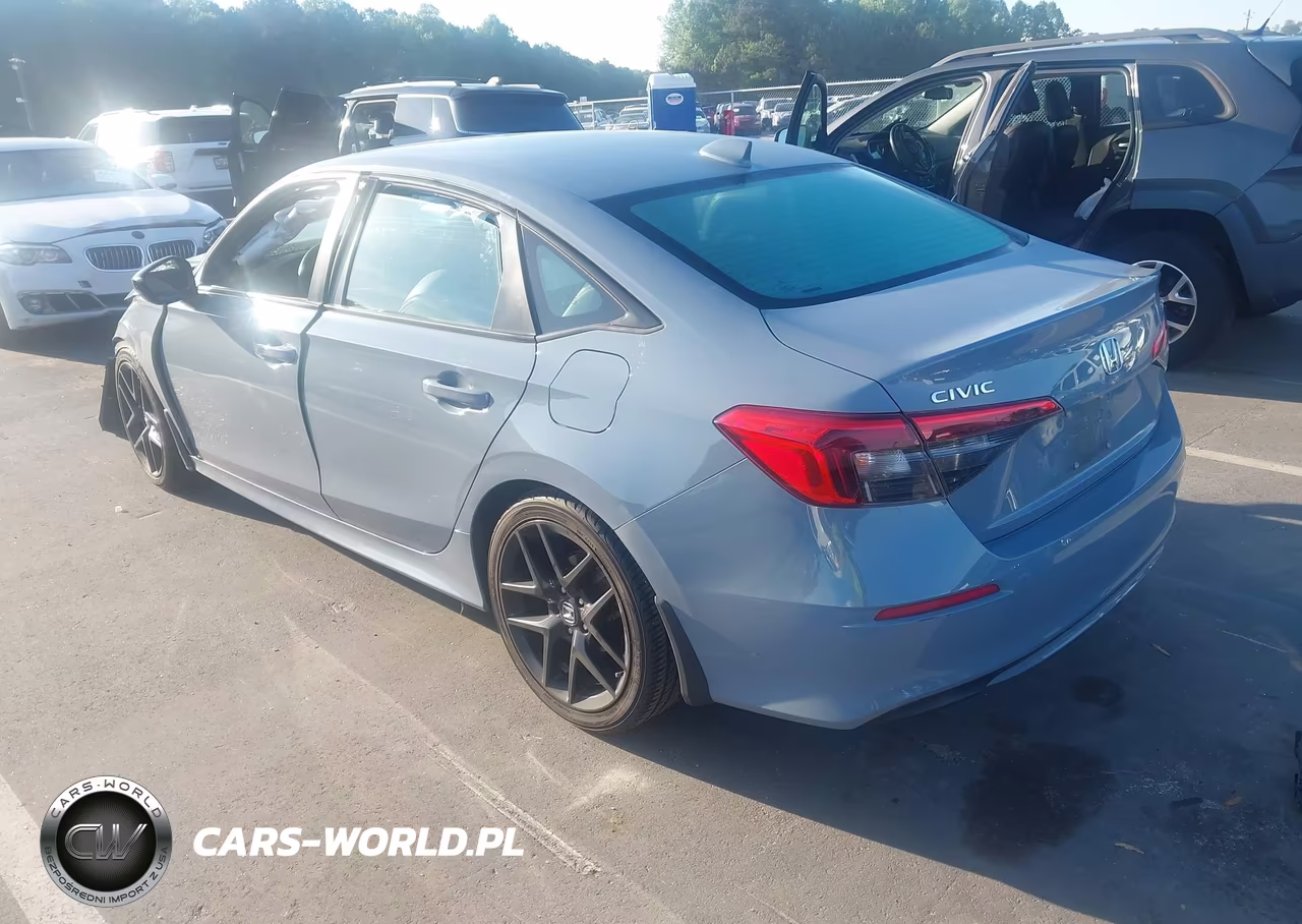 2022 Honda Civic Sport VIN:2HGFE2F59NH543832 - 3