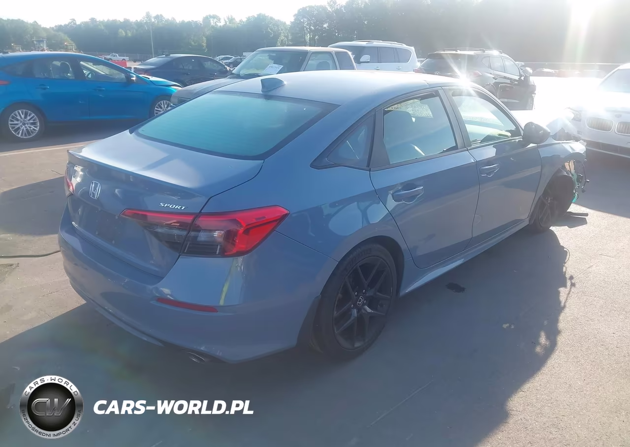 2022 Honda Civic Sport VIN:2HGFE2F59NH543832 - 4