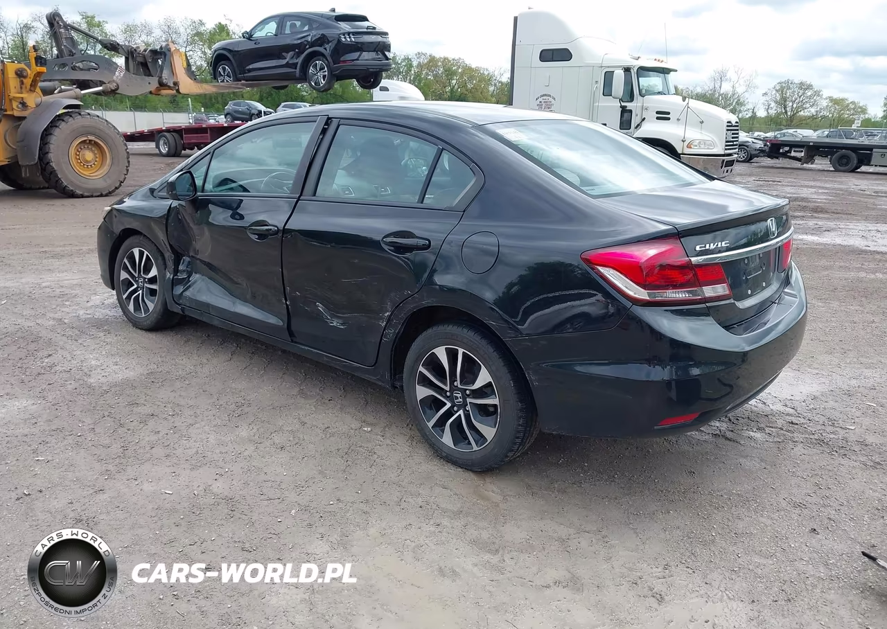 2013 Honda Civic Ex VIN:19XFB2F82DE053454 - 3