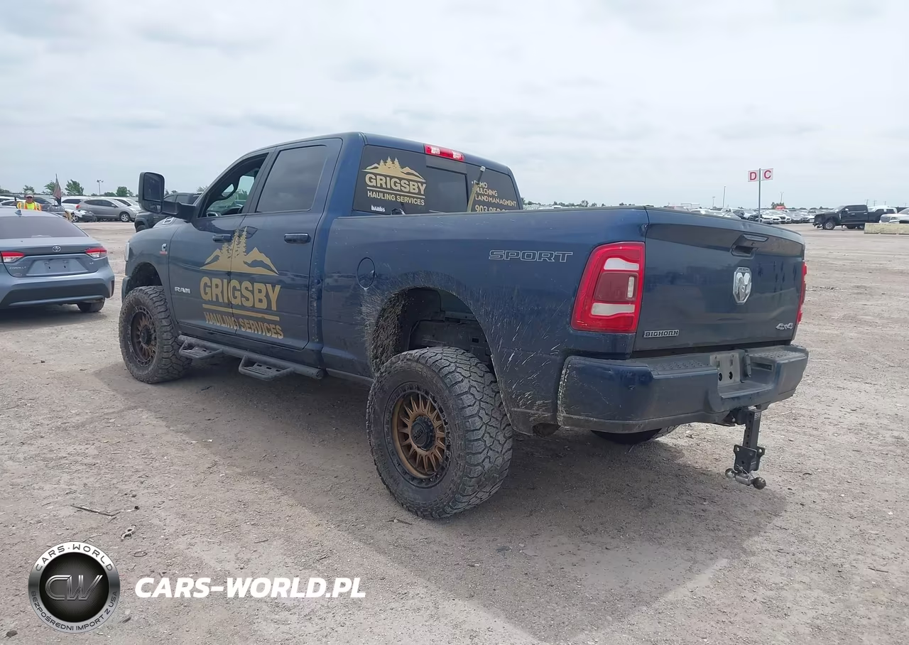 2021 Ram 2500 Big Horn 4X4 6'4 Box VIN:3C6UR5DL4MG520803 - 3