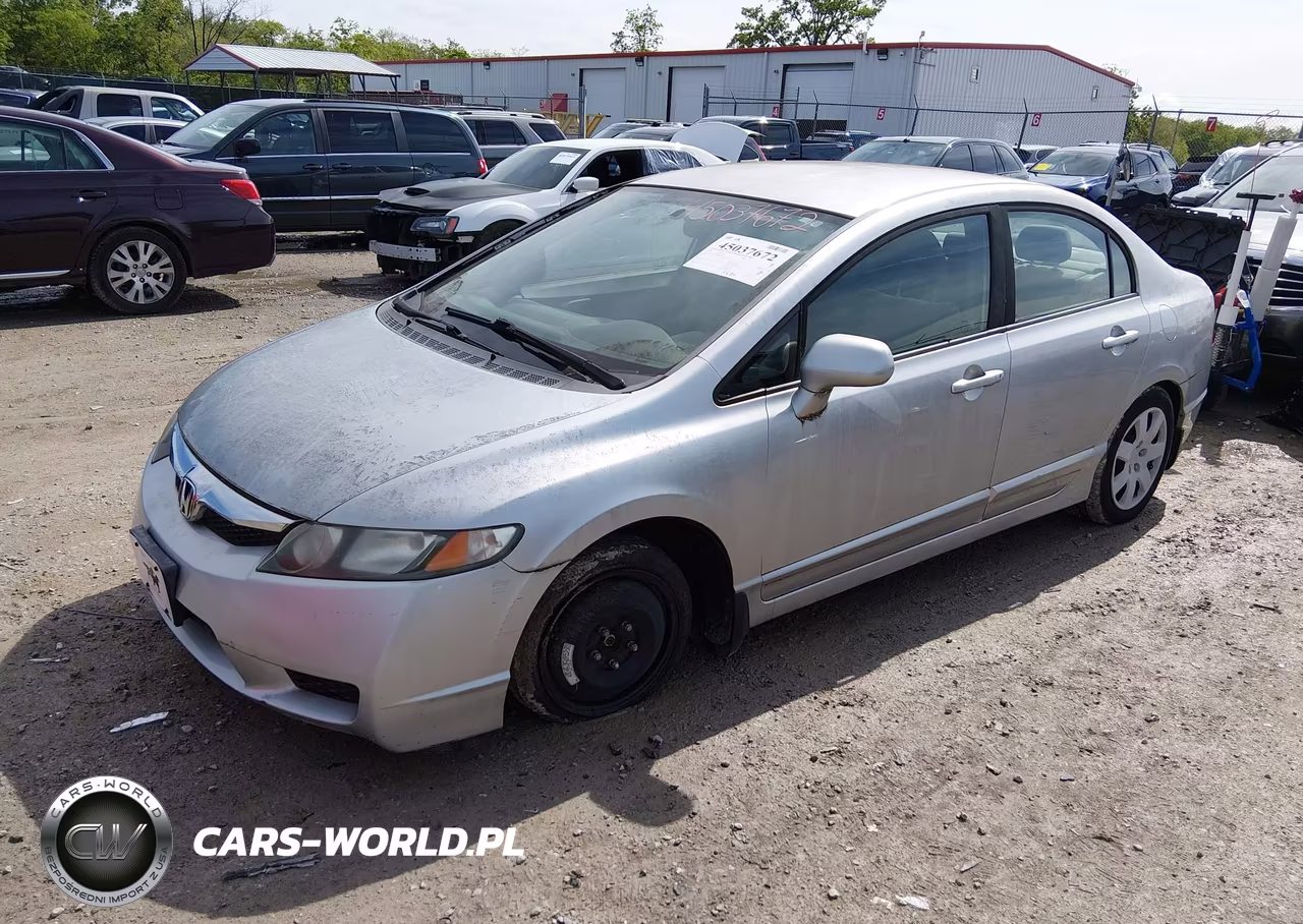 2009 Honda Civic Lx VIN:1HGFA165X9L009222 - 2