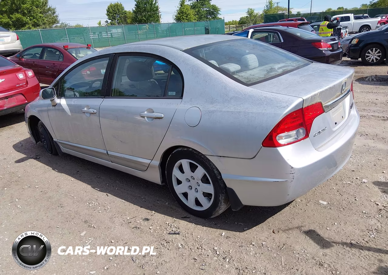 2009 Honda Civic Lx VIN:1HGFA165X9L009222 - 3