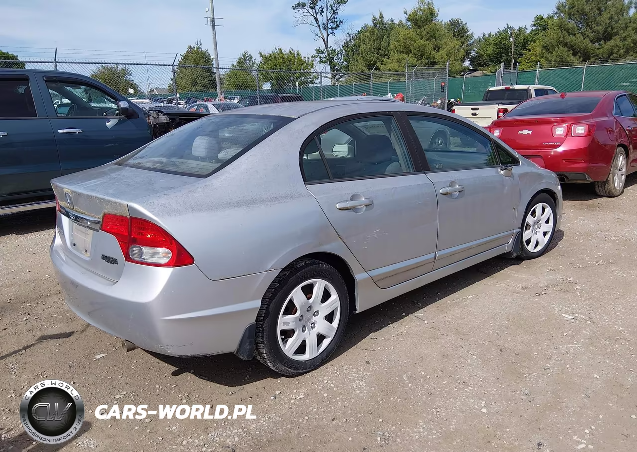 2009 Honda Civic Lx VIN:1HGFA165X9L009222 - 4