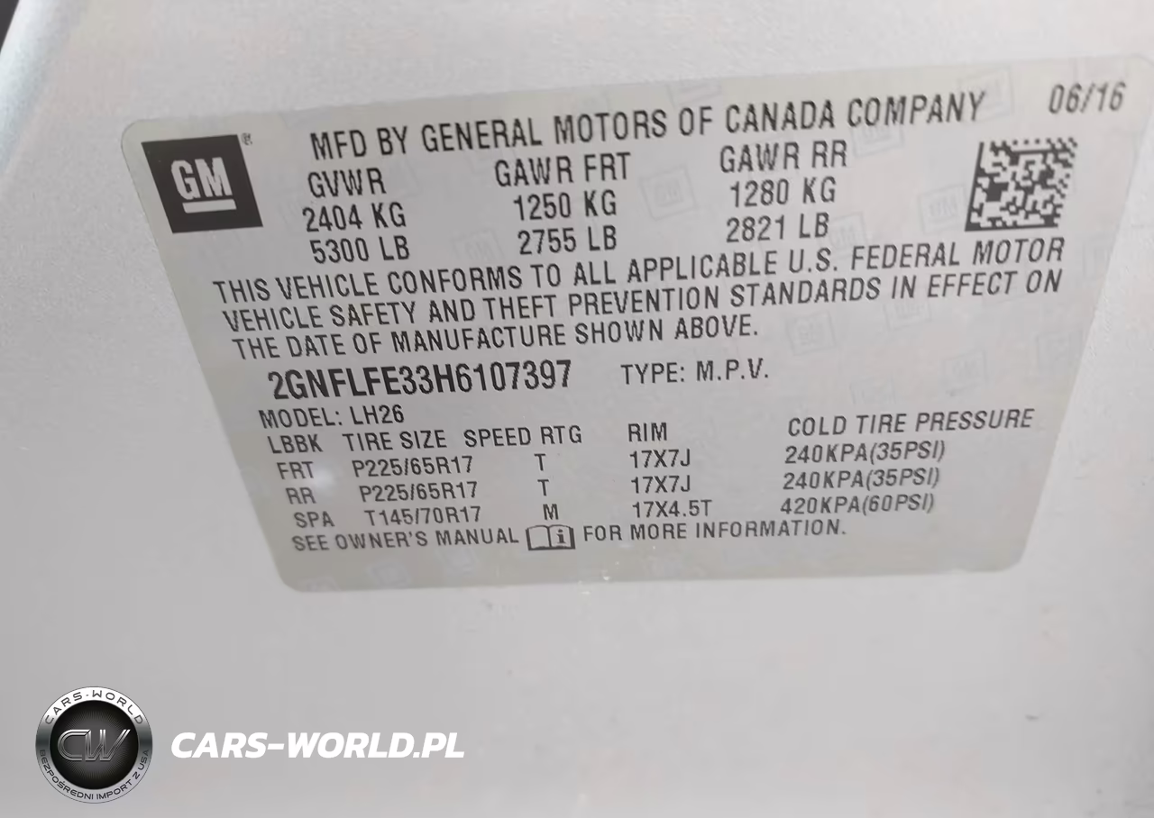 2017 Chevrolet Equinox Lt VIN:2GNFLFE33H6107397 - 9