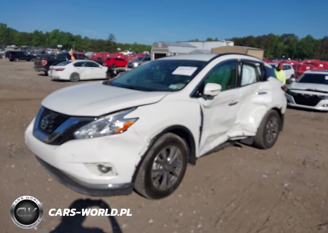 2016 Nissan Murano Sv VIN:5N1AZ2MG8GN158592 - 2