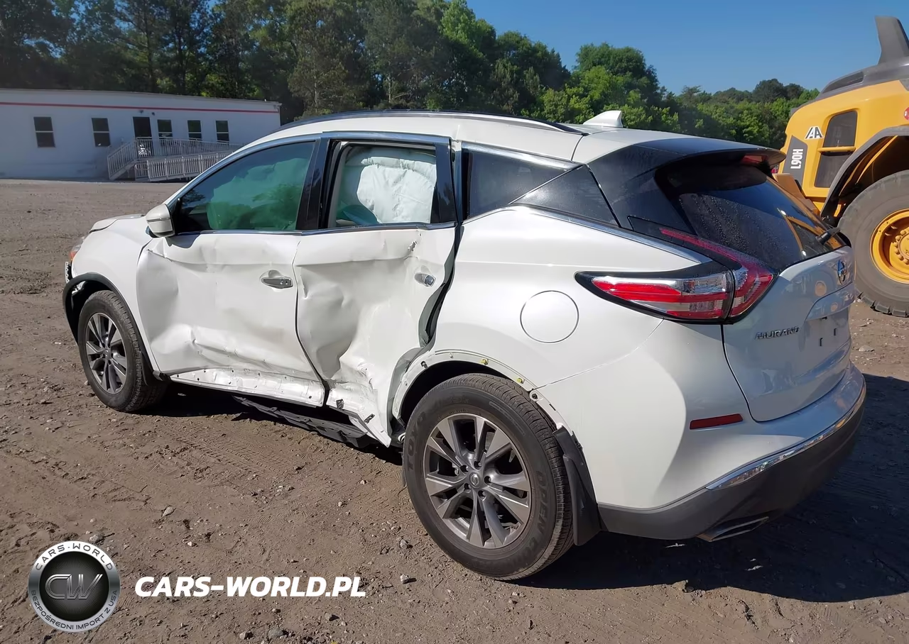 2016 Nissan Murano Sv VIN:5N1AZ2MG8GN158592 - 3