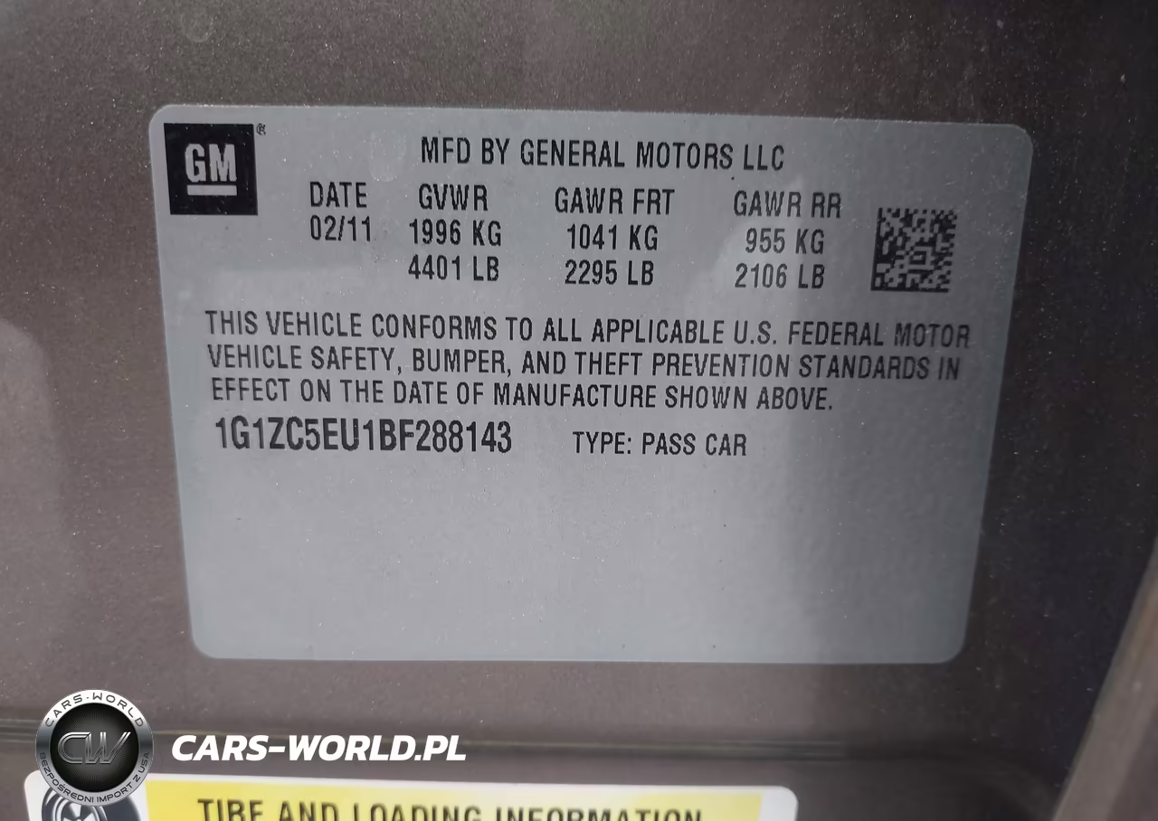 2011 Chevrolet Malibu 1Lt VIN:1G1ZC5EU1BF288143 - 9