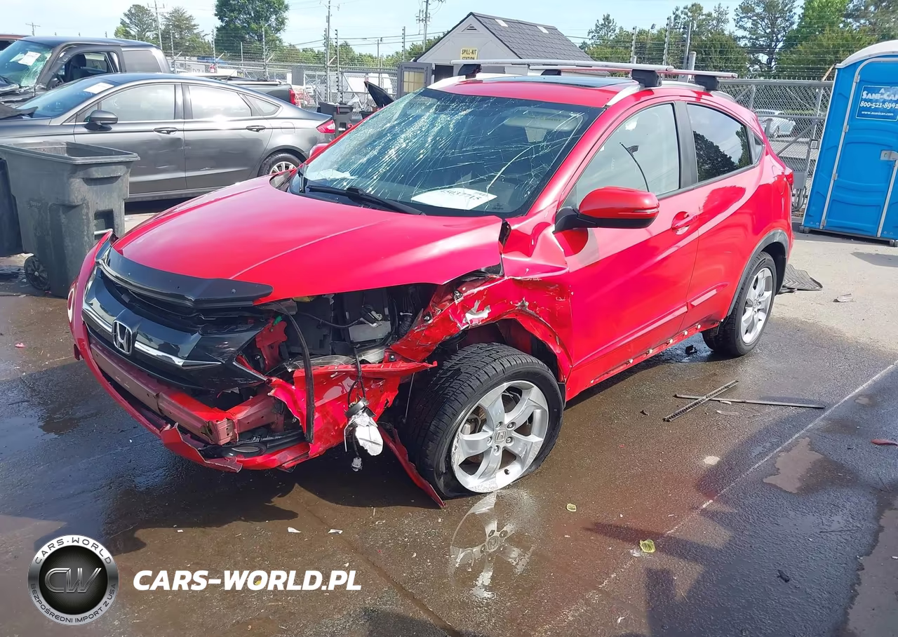 2016 Honda Hr-V Ex-L VIN:3CZRU5H75GM728599 - 2