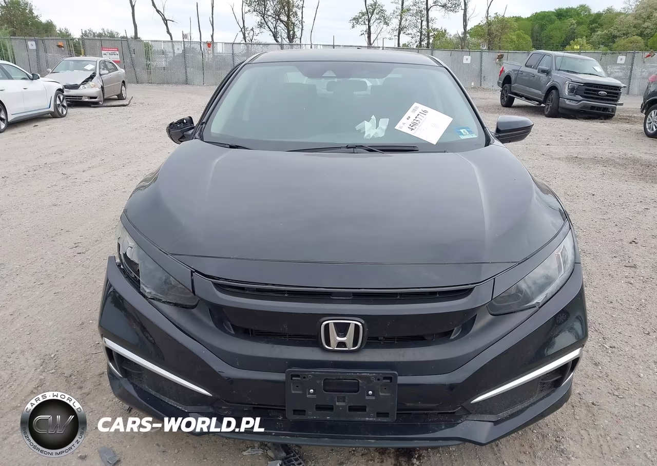 2020 Honda Civic Lx VIN:19XFC2F6XLE208813 - 12