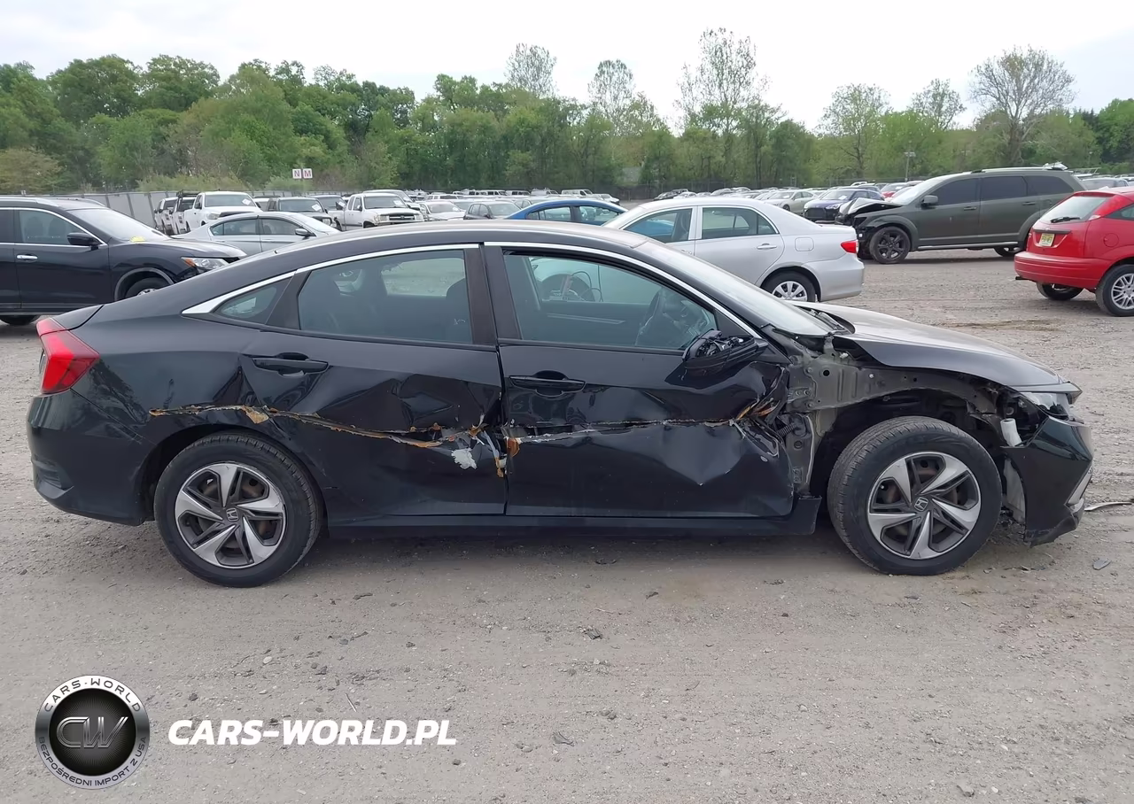 2020 Honda Civic Lx VIN:19XFC2F6XLE208813 - 13