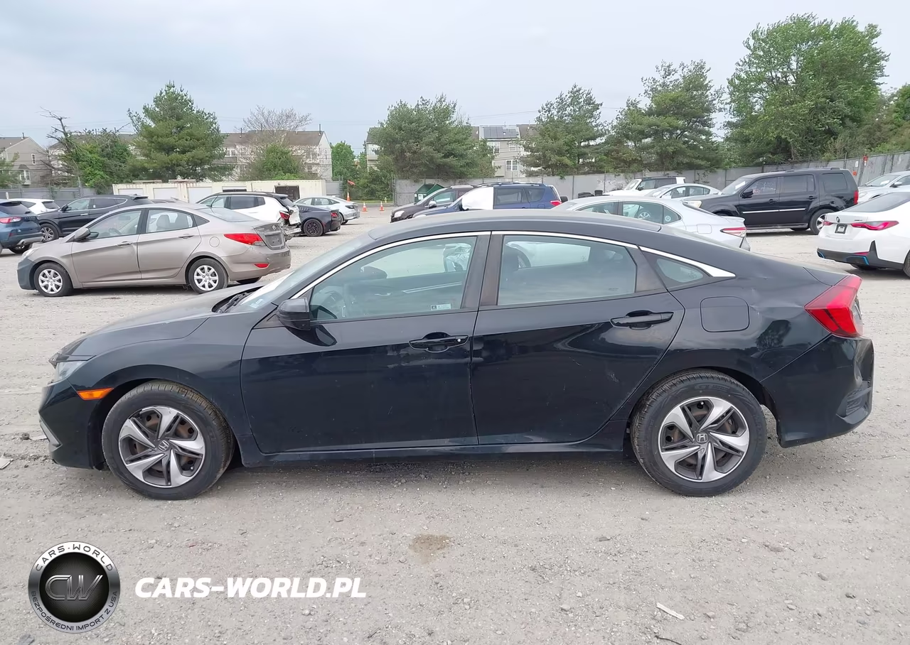 2020 Honda Civic Lx VIN:19XFC2F6XLE208813 - 14